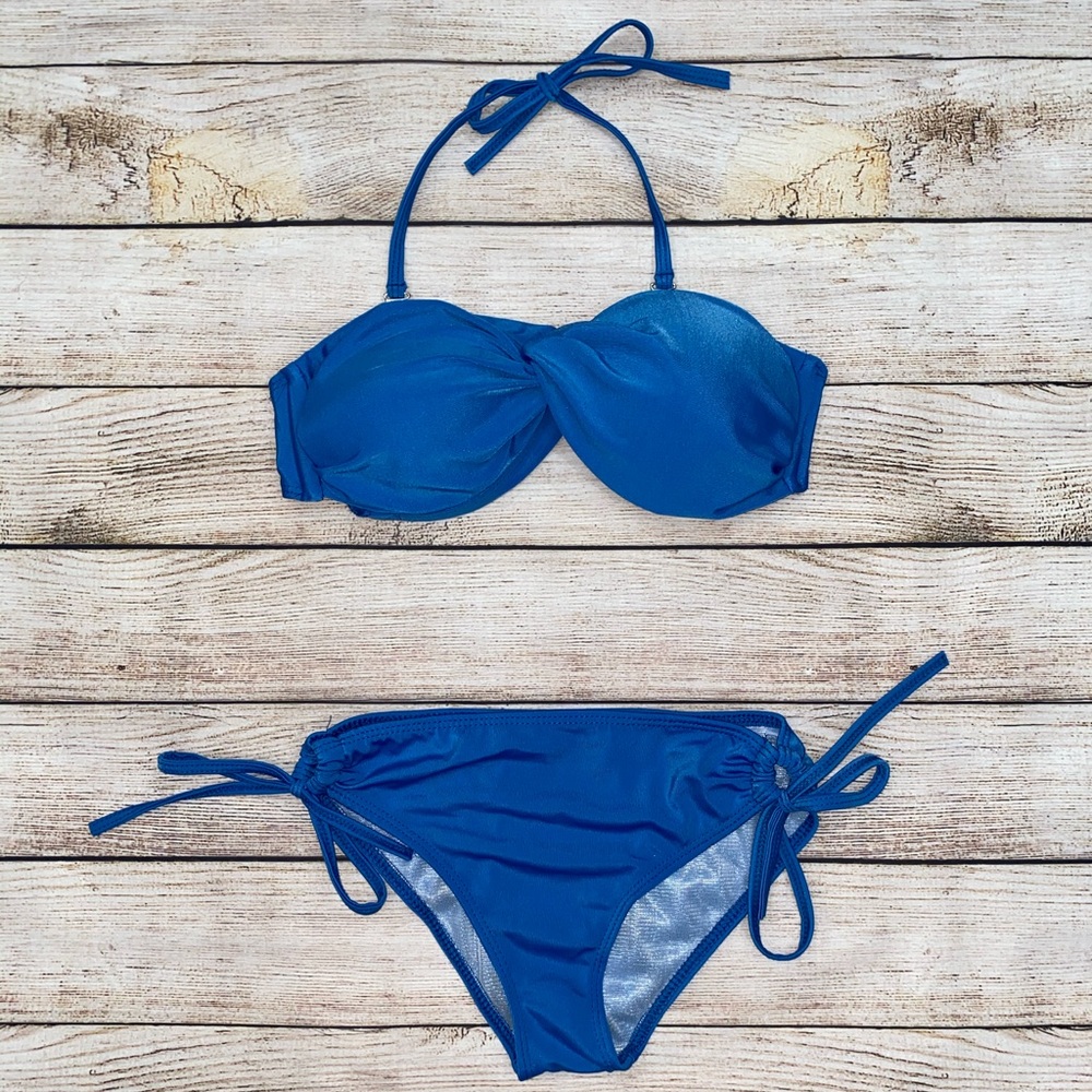 Blue two piece